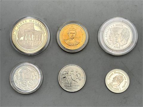 Münzen, Medaillen