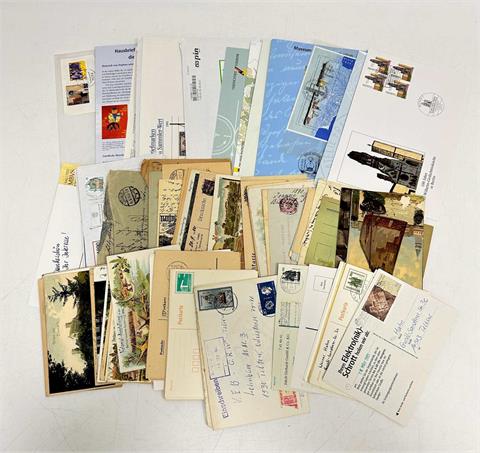 Postkarten, Briefe