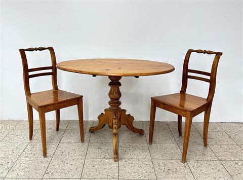 Tisch, Stühle
